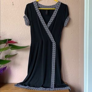 Midi black dress